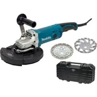 Trongaard Winkelschleifer / Betonschleifer- / Estrichschleifer-Set / 2.000W / 180mm, max. 6600 U/min, (Komplett-Set)