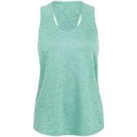 Stark Soul® Sporttop Racerback Sport Shirt "Heathered" mit Kellerfalte