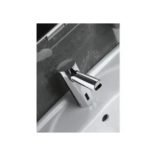 Mepa Sanicontrol Waschtischarmatur 718851 Infrarot, verchromt, für vorgemischtes Wasser, Batteriebetrieb