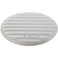 Arebos Pool-Abdeckplane Thermoabdeckung für Whirlpools, Whirlpoolzubehör für Pools, Grau