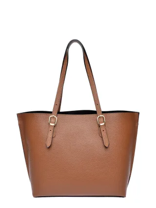 Isabella Rhea Braun Rindsledertasche
