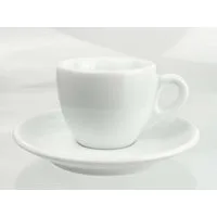 Ancap Espressotasse extra dickwandig, weiss, Made in Italy, 2-tlg., Porzellan