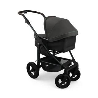 TFK mono 4 Kinderwagen-Set mit Luftrad-Set und Kombi-Einheit Anthrazit Pro