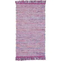 Andiamo Teppich Frida, rechteckig, Höhe: 8 mm, Handweb Teppich, Fleckerl, reine Baumwolle, handgewebt, mit Fransen