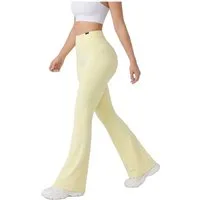Smilodox Schlaghose Loreen, Flared Seamless Sportleggings, Schlaghose, Blickdicht Slim Fit Booty Yogahose, Elastisch Fitnessleggings, Gym, Freizeit