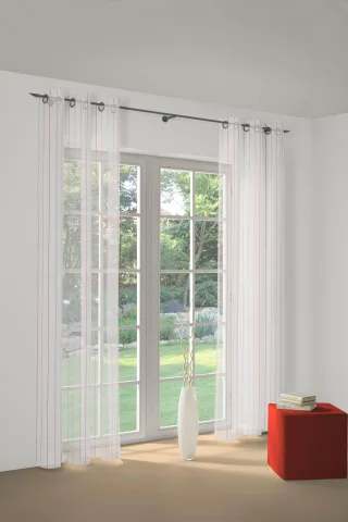 Wirth Gardine "7227" Ösen 1 Stk. tlg. Store