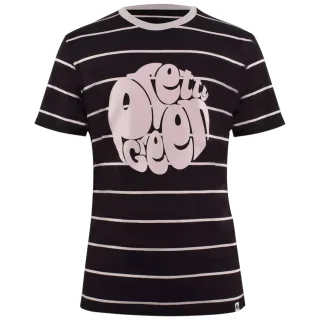 Pretty Green - T-Shirt für Herren, Logo (Schwarz)