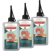 Original Syprin Feinmechaniköl Premium Nähmaschinenöl, Harz- & Säurefrei, Universal, 300 ml, (3-St., Harz- & Säurefrei, Ideal für feinmechanische Komponenten 100 ml), Harz- und säurefrei