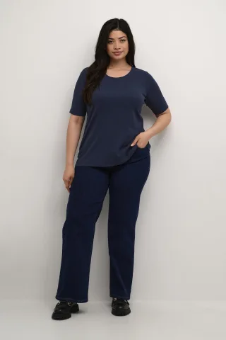 T-shirt Tight fit Midnight Marine