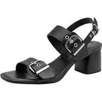 Tamaris ANTIslide, TOUCH-IT, ANTIshokk aus Leder Sandalette ANTIslide