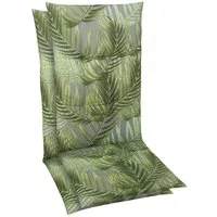GO-DE Sesselauflage Mittellehner, (Set, 2 St)