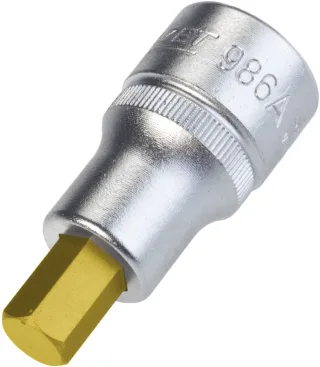 HAZET Schraubendreher-Steckschlüsseleinsatz (1/2 Zoll) - 986A-3/8