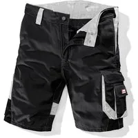 Bullstar Arbeitshose Bullstar kurze Arbeitshose WORXTAR schwarz/grau