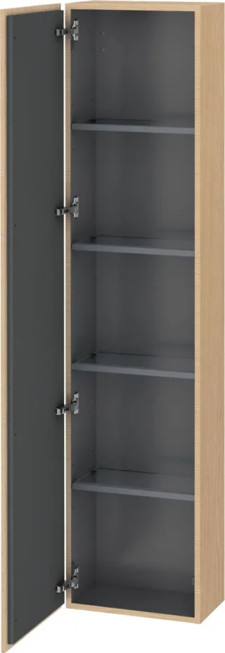 Duravit L-Cube Hochschrank Natur Eiche Matt 400x243x1760 mm - LC1170L3030 LC1170L3030