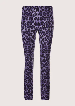 MADELEINE Leggings "Leggings Gerade Jersey-Leggings mit Animal-Print"