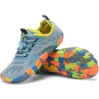 SAGUARO Smart I (flexible Sohle, Zero Drop) hellblau Kinder Barfußschuh