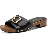 Tamaris Pantolette Sommerschuh, Schlüpfschuh mit markanter Zierschnalle