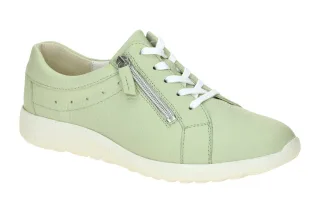 Waldl?ufer 634002 K-IRA Halbschuhe Gr?n lemon Echtleder Luftpolstersohle bequem