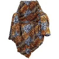 Wohndecke Tiermotiv Afrika flauschig weiche Kuscheldecke, Trendyshop365, 150x200 cm, Felloptik Tiger Leopard Zebra