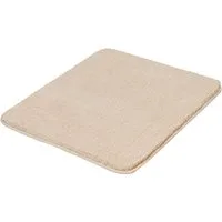 Kleine Wolke Badematte Marco, Badvorleger, Badezimmer Teppich, Höhe 20 mm, rutschhemmend beschichtet, fußbodenheizungsgeeignet, Polyester, rechteckig, Badteppich, Uni Farben