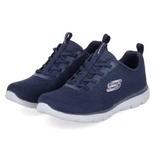 Skechers Slip-On-Sneaker SUMMITS FRESH VISION - Gr. 37 - Blau - Textil