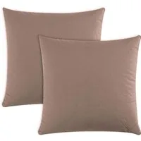 Müskaan Kissenbezug Kissenbezug 40x40 40x80 80x80 2er Pack Mikrofaser Kissenhülle, (2 Stück), mit Reißverschluss