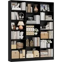 Homfa Bücherregal 188cm Standregal Büroregal Bücherschrank, mit 17 Fächern, 149x23,5x188cm