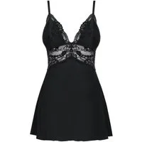Obsessive Negligé Obsessive - OB 810 - BAB - 1 babydoll & thong black - (L/XL,S/M) (Packung)