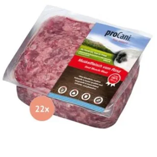 ProCani Rindmuskelfleisch 22x500 g