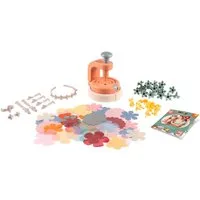 Smoby Kreativset Crea Flower Schmuck-Bastelset, Made in Europe