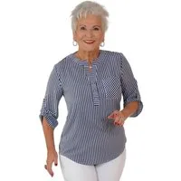 M & M Fashion GmbH Schlupfbluse Damenbluse 52128-02