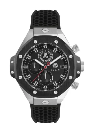 Philipp Plein Plein Chrono Royal Schwarz Herren Armbanduhr PWLFA0225
