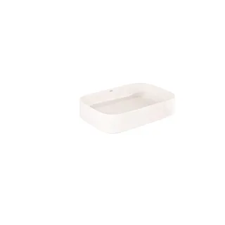 KLUDI-RESA S Waschtisch 60 x 40 H14 cm Rechteckig Weiß glänzend 58CW4043