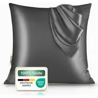 bene-sleep. Kissenbezug bene-sleep® Seidenbezug – kühlend, faltenreduzierend – reine Seide, Reine 22 Momme Naturseide, Höchste Güteklasse 6A