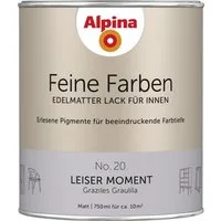 Alpina Wandfarbe Alpina Feine Farben Lack No. 20 Leiser Moment -