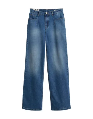 Opus - Wide Leg Jeans - Mivy city blau - Gr. - L31