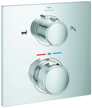 GROHE Thermostatbatterie Allure 19446_2 FMS für Rapido SmartBox chrom, 19446002 19446002