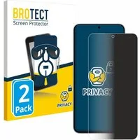 BROTECT Displayschutzfolie Sichtschutzfolie für Samsung Galaxy S25 FE, 2 Stück, Anti-Spy Privacy Sichtschutz Blickschutzfolie Blaulicht-Schutz