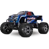 Traxxas RC-Buggy Traxxas Stampede Brushless 2S HD Monstertruck 1:10 RTR blau
