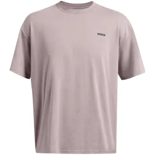 Under Armour - T-Shirt für Herren, Logo, Gewaschen, Übergroß (Grau Dämmerung)