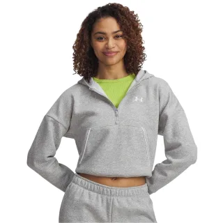 Under Armour - "Rival" Sweatshirt für Damen, mit Kapuze, leger (Grauheide)
