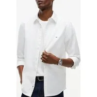 Tommy Jeans Langarmhemd SLIM OXFORD SHIRT Slim fit mit Hemdkragen