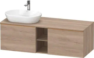 Duravit D-Neo Konsolen-Waschtischunterbau wandhängend 1400x550x459 Az 2 Ei mr Mt DE4950L04550000