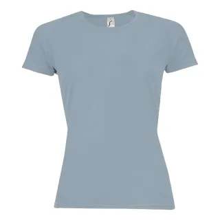 SOLS - "Sporty" T-Shirt für Damen Raglanärmel (Grau)