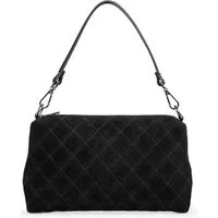 Caspar Clutch Wildleder Handtasche Damen Leder Clutch - PREMIUM LINE - Modell No.856, 100% italienisches Leder, samtig weich, angenehmer Tragekomfort