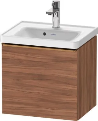 Duravit D-Neo Waschtischunterbau wandhängend Nussbaum Matt 484x372x440 mm - DE4248004790000 DE4248004790000