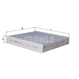 Mahle Aktivkohle-Innenraumfilter Dacia Lada Nissan Renault LAK923