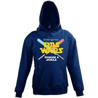 Youth Designz Kapuzenpullover Kindergarten Das Wars Kinder Hoodie Pullover mit lustigen Einschulungs Frontmotiv