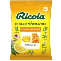 RICOLA Süßigkeit, Ricola Honig Zitrone mit Schweizer Alpenkräutern in Böxli 75g