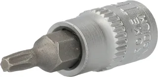 Brilliant Tools 1/4" Torx-Bit-Stecknuss, mit Stirnlochbohrung - BT020982